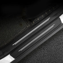 Load image into Gallery viewer, 4Pcs Universal Carbon Fiber Car Door Edge Sill Protector Anti-scratch Sticker for Car Front Rear Doors Exterior Protection Decal
