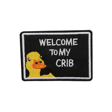Load image into Gallery viewer, Cartoon Animal Badge Hook And Loop Embroidered Repair Patch Hip Hop Animal Appliques Stickers For Clothing Bags Sewing
