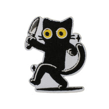 Load image into Gallery viewer, Cartoon Animal Badge Hook And Loop Embroidered Repair Patch Hip Hop Animal Appliques Stickers For Clothing Bags Sewing
