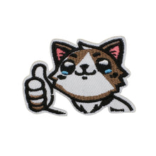 Load image into Gallery viewer, Cartoon Animal Badge Hook And Loop Embroidered Repair Patch Hip Hop Animal Appliques Stickers For Clothing Bags Sewing
