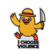 Load image into Gallery viewer, Cartoon Animal Badge Hook And Loop Embroidered Repair Patch Hip Hop Animal Appliques Stickers For Clothing Bags Sewing
