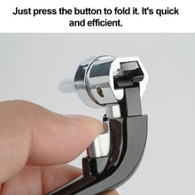 Load image into Gallery viewer, Foldable Spinning Reel Handle Anti-Rust and Wear-Resistant Knob Universal Fishing Reel Upgrade Replacement Part
