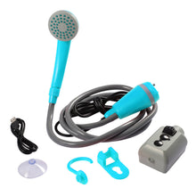 Load image into Gallery viewer, Portable Car Shower High Pressure Spray Head USB Charging for Outdoor Camping Car Washing Plant Watering
