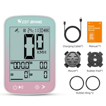 Load image into Gallery viewer, Bicycle Smart GPS Bike Computer Waterproof Wireless Cycling Speedometer and Odometer Riding Equipment
