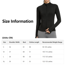 Load image into Gallery viewer, Women's High-Elasticity Slim-Fit Yoga Suit Outdoor Breathable Quick-Dry Zip-Up Stand Collar Running Sportswear
