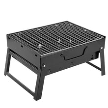 Load image into Gallery viewer, 35*27*20CM Portable Foldable Drawer BBQ Grill with Iron Mesh Outdoor Camping Party Supplies
