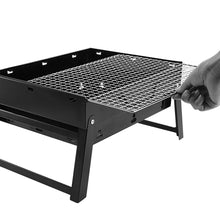 Load image into Gallery viewer, 35*27*20CM Portable Foldable Drawer BBQ Grill with Iron Mesh Outdoor Camping Party Supplies

