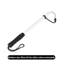 Load image into Gallery viewer, 60/90/120CM Telescopic Fishing Gaff Hook Boat Sea Fishing Landing Tool with Stainless Steel Tip and EVA Grip
