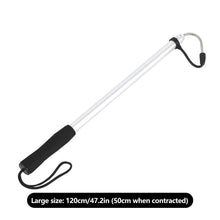 Load image into Gallery viewer, 60/90/120CM Telescopic Fishing Gaff Hook Boat Sea Fishing Landing Tool with Stainless Steel Tip and EVA Grip
