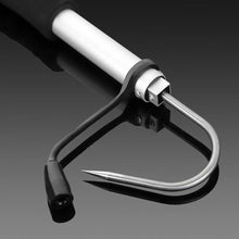 Load image into Gallery viewer, 60/90/120CM Telescopic Fishing Gaff Hook Boat Sea Fishing Landing Tool with Stainless Steel Tip and EVA Grip
