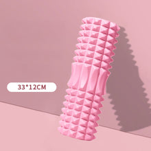 Load image into Gallery viewer, 33/45CM High-Density EVA Solid Foam Roller Muscle Relaxation Leg Slimming Massage Stick for Yoga and Fitness
