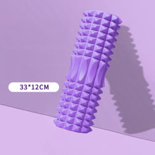 Load image into Gallery viewer, 33/45CM High-Density EVA Solid Foam Roller Muscle Relaxation Leg Slimming Massage Stick for Yoga and Fitness
