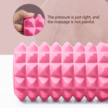 Load image into Gallery viewer, 33/45CM High-Density EVA Solid Foam Roller Muscle Relaxation Leg Slimming Massage Stick for Yoga and Fitness
