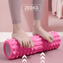 Load image into Gallery viewer, 33/45CM High-Density EVA Solid Foam Roller Muscle Relaxation Leg Slimming Massage Stick for Yoga and Fitness
