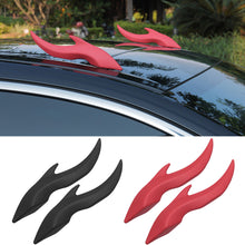 Load image into Gallery viewer, Pair 3D EVA Dragon Horn Car Stickers Cute Roof &amp; Motorcycle Body Decoration Anti-collision Exterior Accessory
