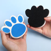 Load image into Gallery viewer, Vibrant Color Non-Scratch Surface Ergonomic Grip Magnetic Whiteboard Eraser Cartoon Bear Footprints EVA Blackboard Eraser
