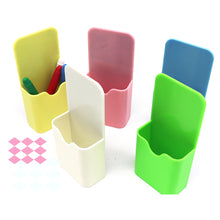 Load image into Gallery viewer, Plastic Magnetic Pen Holder Erase Marker Storage Box Pencil Organizer for Home Office Whiteboard Fridge Refrigerator
