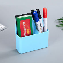 Load image into Gallery viewer, Plastic Magnetic Pen Holder Erase Marker Storage Box Pencil Organizer for Home Office Whiteboard Fridge Refrigerator

