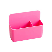 Load image into Gallery viewer, Plastic Magnetic Pen Holder Erase Marker Storage Box Pencil Organizer for Home Office Whiteboard Fridge Refrigerator
