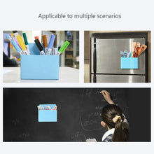 Load image into Gallery viewer, Plastic Magnetic Pen Holder Erase Marker Storage Box Pencil Organizer for Home Office Whiteboard Fridge Refrigerator
