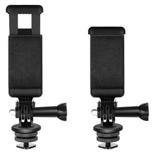 Load image into Gallery viewer, Camera Hot Shoe Phone Holder Monitor Flexible Tripod Adapter w/ Cold Shoe Mount for iPhone Samsung Canon Nikon Sony DSLR Camera
