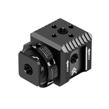 Load image into Gallery viewer, Multi-head Cold Shoe Extension Mount Adapter Monitor Holder Studio Flash Light Stand 1/4 3/8 Screw Hole for Nikon Canon Sony SLR
