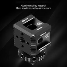 Load image into Gallery viewer, Multi-head Cold Shoe Extension Mount Adapter Monitor Holder Studio Flash Light Stand 1/4 3/8 Screw Hole for Nikon Canon Sony SLR

