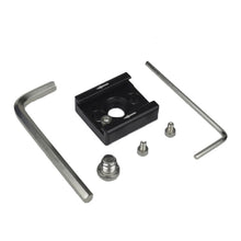 Load image into Gallery viewer, Cold Shoe Mount Adapter 1/4" Screw Mounting Hole For digital DSLR Camera Rig/Cage/Cheese Plate/ Video/Flash Light/LCD Mounting
