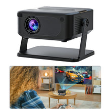 Load image into Gallery viewer, Mini Projector Android11 WiFi6 BT5.0 280 ANSI 720P Built-in App Mirror SmartPhone for 1080P 4K Video Home Cinema
