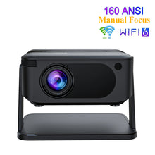 Load image into Gallery viewer, Mini Projector Android11 WiFi6 BT5.0 280 ANSI 720P Built-in App Mirror SmartPhone for 1080P 4K Video Home Cinema
