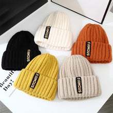 Load image into Gallery viewer, Soft Crochet Knit Beanie Winter Hat for Men Women Unisex Warm Solid Color Cold Cap Fashion Accessory
