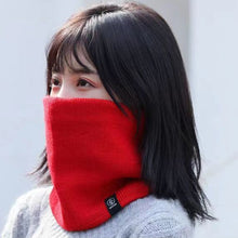 Load image into Gallery viewer, Fashion Women Knitted Scarf Solid Cashmer Like Winter Snood Scarves Lady Warm Thick Unisex Men Neck Scarfs Ring
