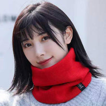 Load image into Gallery viewer, Fashion Women Knitted Scarf Solid Cashmer Like Winter Snood Scarves Lady Warm Thick Unisex Men Neck Scarfs Ring
