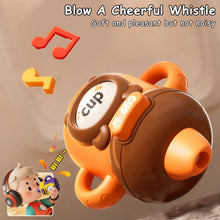 Load image into Gallery viewer, Children Whistle Press Face-changing Toys Infant Toddler Soothing Cartoon Trumpets Baby Soothing Early Education Toy
