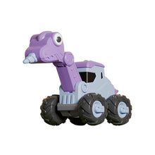Load image into Gallery viewer, 1Pcs Children Pull Back Toy Car Press Puzzle Dinosaur Engineering Car Model Collection Cartoon Educational Kids Excavator Car Toys
