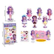 Load image into Gallery viewer, Magnetic Princess Pretend Play Toys Magnetic Dress Up Doll For Girls Play Travel Playset Toy Magnet Dress Up Games
