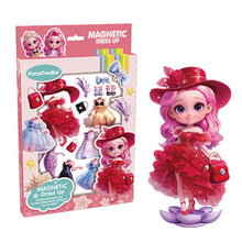 Load image into Gallery viewer, Magnetic Princess Pretend Play Toys Magnetic Dress Up Doll For Girls Play Travel Playset Toy Magnet Dress Up Games
