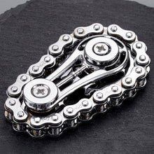 Load image into Gallery viewer, Mechanical Gear Fidget Spinner Sprockets Flywheel Fingertip Gyro Antistress Anxiety Metal Bike Chains EDC Spinner Fidget Toys For Adult
