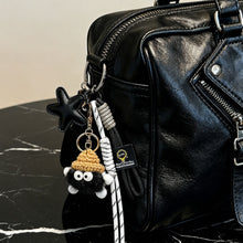 Load image into Gallery viewer, 1Pc Small Coal Ball Bag Pendant Unisex Camera Bag Pendant Decoration Pendant Decoration For Girls Cute Fashion Funny Simple Pendant
