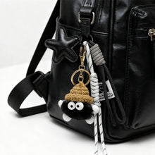 Load image into Gallery viewer, 1Pc Small Coal Ball Bag Pendant Unisex Camera Bag Pendant Decoration Pendant Decoration For Girls Cute Fashion Funny Simple Pendant
