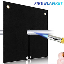 Load image into Gallery viewer, Fireproof Welding Protective Blanket 1800°f High Temp Insulation Retardant Carbon Felt Welding Blankets Soldering Mat
