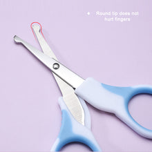 Load image into Gallery viewer, 6Pcs Newborn Baby Care Kit With Storage Bag Nasal Aspirator Nail Scissors Hair Comb Brush Cleaning Tools Set Newborn Gift Kids Healthcare Kit
