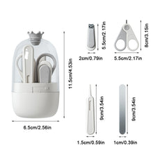 Load image into Gallery viewer, 4pcs/set Baby Nail Clipper Set Children Kids Nail Cutter Scissors Files Small Nail Trimmer Baby Nails Care Tools Baby Care Items
