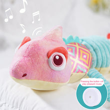 Load image into Gallery viewer, Chameleo Infant Toys Baby Musical Stuffed Animal Toys with Rattles Crinkle Bell Baby Teething Toys for Tummy Time Newborn Sensory Toy

