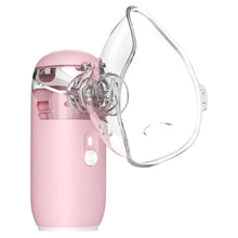 Load image into Gallery viewer, Adults Children Mini Medical Nebulizer Handheld Nebulizer Outdoor Ultrasonic Atomizer Portable Mute Asthma Inhaler Type-C Charging
