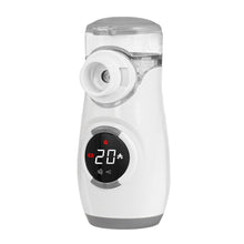 Load image into Gallery viewer, 1200mah Rechargable Adults Children Mini Medical Nebulizer Handheld Nebulizer Outdoor Ultrasonic Atomizer Portable Mute Asthma Inhaler
