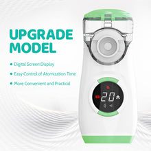 Load image into Gallery viewer, 1200mah Rechargable Adults Children Mini Medical Nebulizer Handheld Nebulizer Outdoor Ultrasonic Atomizer Portable Mute Asthma Inhaler
