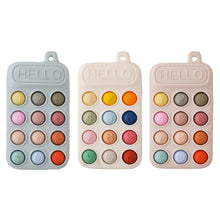 Load image into Gallery viewer, Silicone Teether Toys Teething Relief Baby Teether for Infants Newborn Chewing Toy Baby Education Learning Props Gifts
