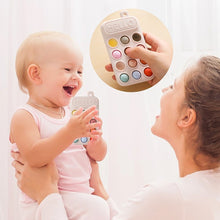 Load image into Gallery viewer, Silicone Teether Toys Teething Relief Baby Teether for Infants Newborn Chewing Toy Baby Education Learning Props Gifts
