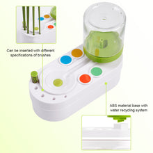 Load image into Gallery viewer, Paint Brush Cleaner Watercolor Brush Rinser with Drain Cleaner Rinse Cup Paint Water Dispenser Oil Paint Brush Cleaner
